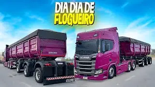 DIA A DIA DE FLOGUEIRO #86😍-ENCONTREI ESSE CAMINHÃO PELA PRIMEIRA VEZ!