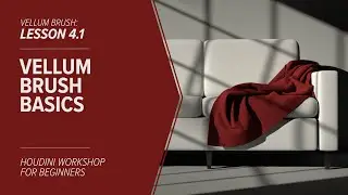 4.1 - VELLUM BRUSH - Brush Basics in Houdini