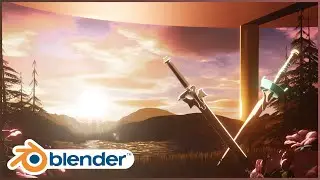 Sword art online - Made with Blender