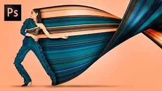 Popular Pixel Stretch Effect | Follow Along Tutorial | Adobe Photoshop