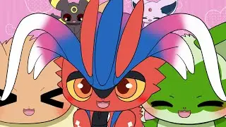小さくて優しいコライドンがブラッキー家にやってきた！【ポケモンSV・アニメ】