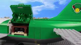 LEGO Dinosaur Attack Plane. Lego Dinosaurs Cartoon
