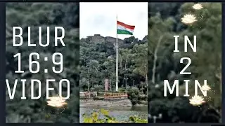 FILMORA 9[HOW TO] MAKE VIDEO BACKGROUND  BLUR vertical video in FILMORA