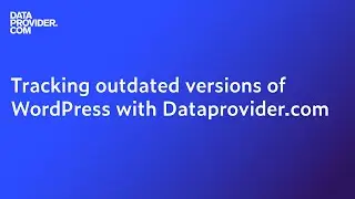 Jorn shows how to find outdated WordPress, WordPress plugins, and themes on Dataprovider.com.