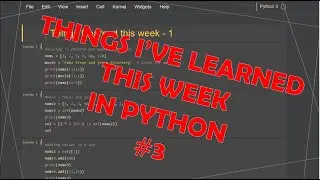 Filter, more list comprehension and f string - TILTW - #3 - Python