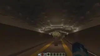 Kazan metro to minecraft station Dubravnaya