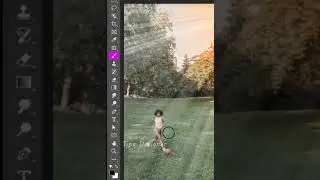 How to Add Sun Rays Effect in Photoshop #shorts