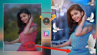 PicsArt Background Change Photo Editing | How To Change Dress (Clothes) Color In PicsArt