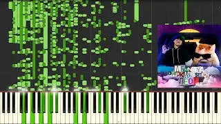 MEMNAYA PAPKA, Ksenon - ЛЕОН На пианино & MIDI