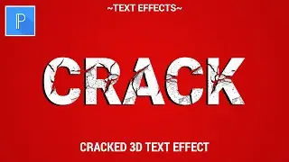 Cracked 3D Text Tutorial In Pixellab | Pixellab 3D Text |