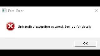 STALKER Dead air 0.98 / Unhandled exception occured. See log for details Возможное решение.