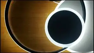Круглая люстра на потолок