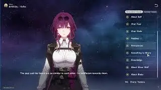 Kafka Voice Lines English Honkai Star Rail