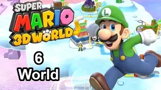 Super Mario 3D World World 6, 100% Complete Walkthrough