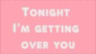 Carly Rae Jepsen - Tonight I'm Getting Over You Remix ft Nicki Minaj - HD Lyrics Video