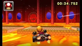 [MK7 4th WW] GBA Bowser Castle 1 (Glitch) - 1:09.095