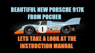 The Brand new 1/8 Porsche 917 from Pocher is Imminent...