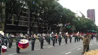 Banda Militar Musical de Bolivia Talacocha en Buenos Aires Argentina HD