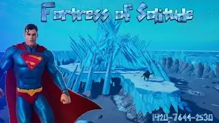 Superman's Fortress of Solitude Map in Fortnite Creative