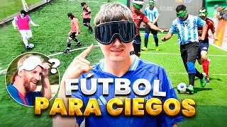 ¿Cómo es el FÚTBOL PARA CIEGOS? ⚽👉🏻 Entrenando con la selección