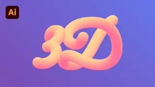 Tuto Illustrator : Effet de Texte « Tube 3D »