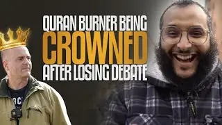 Quran Burner Being Crowned After Losing Debate