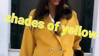 shades of yellow