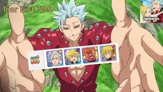 Tier List 7DS The Seven Deadly Sins Grand Cross SDSGC