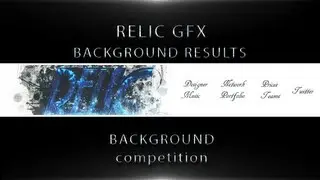 relic's background competition results