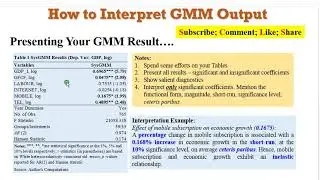 (Stata13): How to Interpret GMM Output 