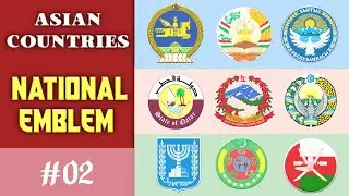 Guess national Emblem।Asian countries National symbol। #02