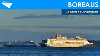 Borealis departs Southampton (17/04/2024)
