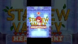 Penny Ten Heaart Event All Choice - Stardew Valley Romance