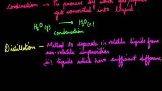 Transformation of substance 003