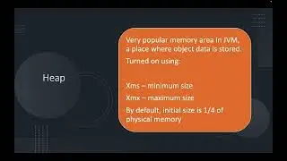 Java Language Part 5 - JVM   Runtime memory areas