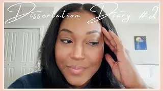 I feel so behind...Dissertation Diary #2 VLOG | Clinical Psychology