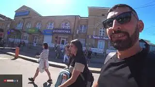 В гостях у родных в России ￼￼