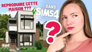 JE REPRODUIS CETTE MAISON DANS LES SIMS 4 😲