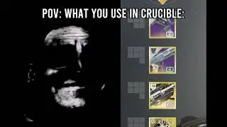 Mr Incredible becoming uncanny: Crucible Loudouts (Destiny 2) #MOTW