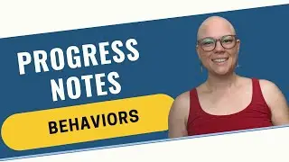 ACE your documentation with these BEHAVIOR progress notes