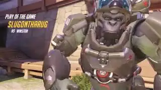 Perfectly Timed Winston Ult Saves The Point!!