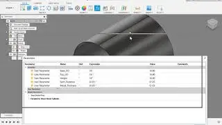 Autodesk Fusion 360 Sheet Metal Cylinder or Cone - Shared Model