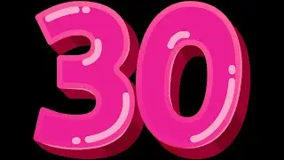 Цифры от 1 до 30 - на русском языке - ЛАЙФХАК