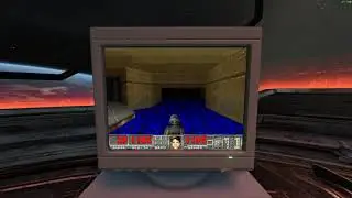 Playing FreeDoom while playing Doom Eternal
