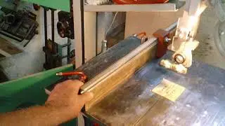 Самодельный ленточный станок, в единственном экземпляре.