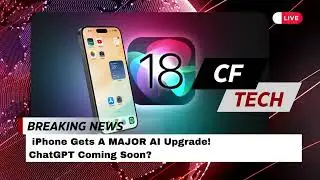 iPhone Gets A MAJOR AI Upgrade! ChatGPT Coming Soon #iPhoneAI, #ChatGPT