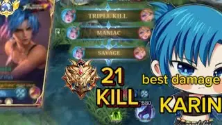 Karina kills No Death!! Super Magic Karina 100% IMMORTAL!! - Bulid Top 1 Karina ~•••