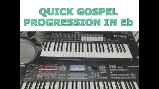 Gospel Progression in Eb (Learn All Your Keys)