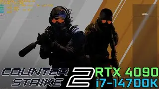 i7-14700K CS2 With RTX 4090 - 4K Low | Counter Strike 2