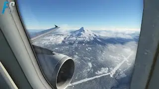 Fenix A320 Alaska Airlines || Landing in Portland Oregon || MSFS 2020 || 4K